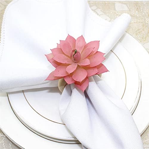טבעת פגוקלט טבעת טבעות טבעות שולחן אירוע פרחים חתונה לחתונה מעודנת קישוט קישוט דקורטיבי מעודן אבזם