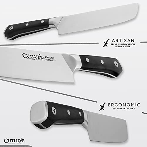 סכין Nakiri Cutluxe - סכין ירקות בגודל 7 אינץ