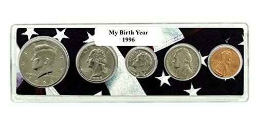 1996-5 שנת לידת מטבעות שנקבעה במחזיק הדגל האמריקני ללא מחזור