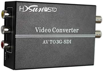 Video Video AV/CVBS L/R לממיר מתאם SDI, CVB