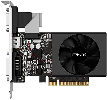 PNY GEFORCE® GT 730 2GB כרטיס גרפיקה של מעריצים יחיד