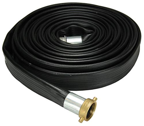 Dixon WDH30BK50KAS NITRILE צינור שחור משולב MXF NPSH מצמדים קצרים של שוק, 200 psi, 50 'אורך, 3 id