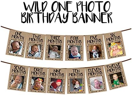 יוטה יום הולדת ראשון באנר צילום תינוקות, יילוד לתינוקת אבן דרך חודשית תצלום זור
