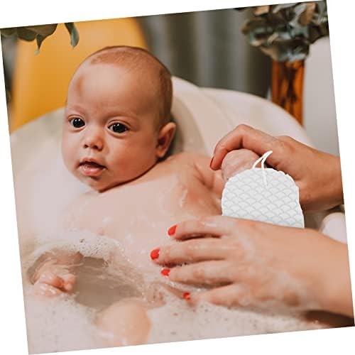 Fomiyes 2 pcs אמבטיה ספוג מקלחת לופאה ספוג ספוג תינוק ספוג ניקוי צעצועים לניקוי כלים לילדים ספוגים לתינוקות
