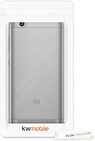 מקרה KWMobile תואם ל- Xiaomi Redmi 5a - מקרה ברור רך רזה גמיש מכסה טלפון טלפון מגן - שקוף