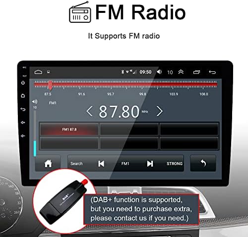לרדיו סובארו פורסטר 2002-2008 סטריאו לרכב אנדרואיד 12 מובנה אלחוטית Carplay Bluetooth ראש יחידת
