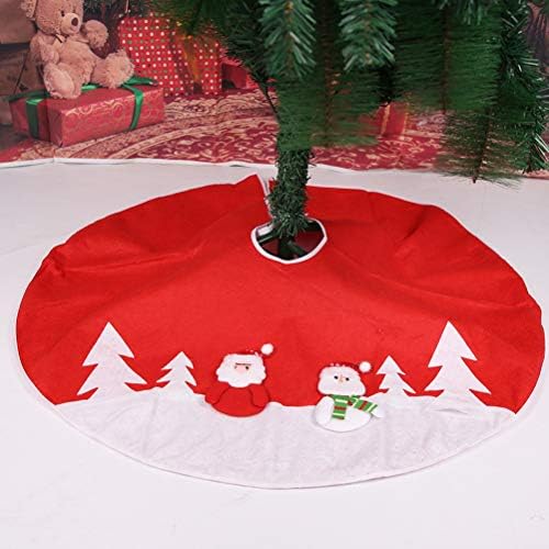 חצאית עץ חג המולד של עץ חג המולד היצירתי של ABOOFAN 1PC טובה לטובת מסיבת חג המולד