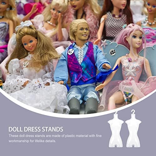 תכשיטים צעצועים עמדת תכשיטים מניקין שמלת בובה גוף צורת תצוגה עמדת: שמלת שמלת בובה זעירה גוף גוף מניקין