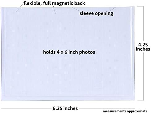 שרוולי צילום מגנטיים איקוניקל, 4 על 6 אינץ', 11 מארז