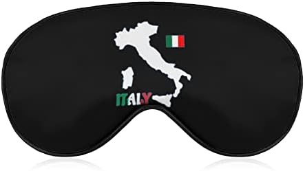 דגל מפה של איטליה מסכת עיניים שינה עין חמודה מכסה עיניים מכסה צלם לנשים מתנות גברים