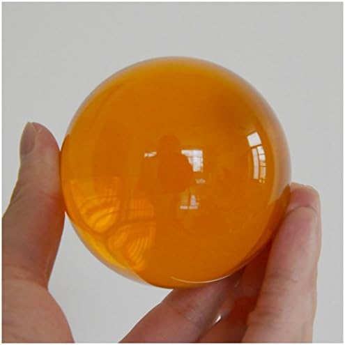 80 ממ/3 K9 כדור זכוכית קריסטל מוצק לצילום, קישוט, פנג שואי
