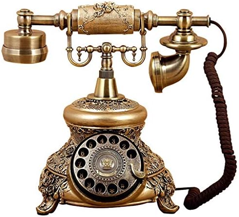 XJJZS טלפון עתיק ， חיקוי רף נחושת בסגנון וינטג