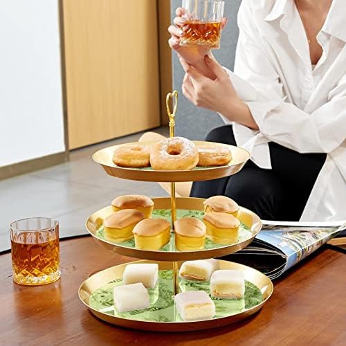 3 טיב עוגת קאפקייקס מגדל עוגות מגדל עוגת קאפקייקס מגדל עץ קינוח למסיבות אירועים עיצוב, אגוזי עץ אורן מצוירים