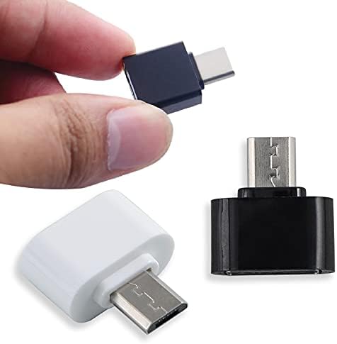 USB נייד מסוג C למתאם אוזניות ומטען, ABS Micro ל- USB 2.0 מתאם OTG מתאם הוא קטן ונייד, תואם למכשירים