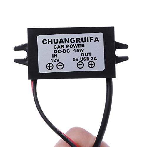 1PC DC DC Converter מודול 12V עד 5V מתאם כוח פלט USB חדש -Y103