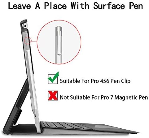 Maittao Microsoft Surface Pro 7 Case Surface Pro 7+ / Pro 6 / Pro 5 2017 / Pro 4 12.3 אינץ 'טאבלט אביזרים נרתיקים