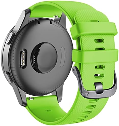 CEKGDB SILICONE WATCHBAND STRAP עבור GARMIN VIVOACTIVE 4 4S Forerunner 245 645 vivoactive 3 צמיד חכם 18 20 22 ממ