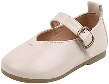 פעוט ילדה קטנה נעלי מרי ג ' יין שטוח נעליים מזדמנים סנדלי להחליק על בלט שטוח מסיבת בית ספר נעליים
