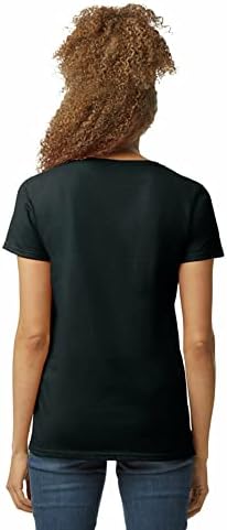 חולצת טי עם צווארון כותנה כבדה של גילדן לנשים, מארז 2