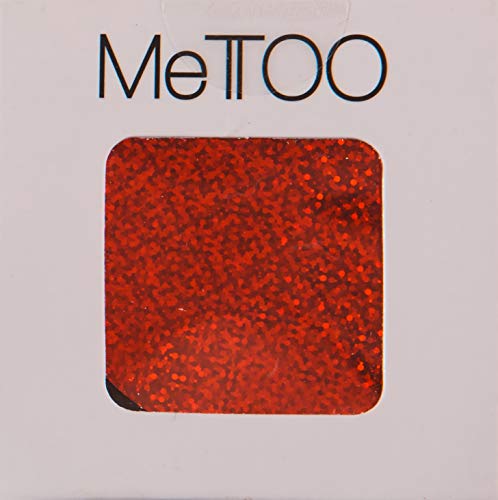 Mettoo Red Holographic Sparkle Body Foil Pro, 200 Count