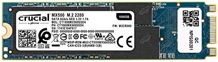 מכריע MX500 1TB M.2 SATA 6GB SSD CT1000MX500SSD4 צרור עם 32GB DDR4 PC4-21300 2666MHz ערכת זיכרון