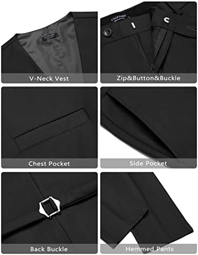 גברים של 4 חתיכות חליפת צעיף דש טוקסידו רזה כפתור אחד בלייזר חתונה לנשף מעיל אפוד מכנסיים עניבות פרפר סט