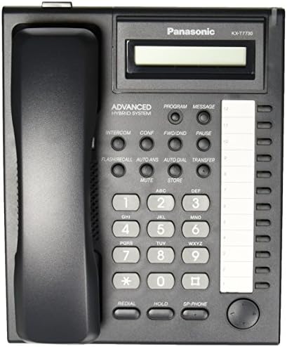 Panasonic KX-T7730 טלפון שחור