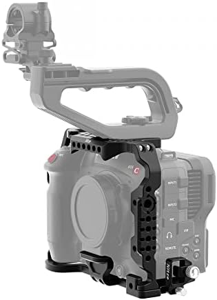 אסדת מייצב של מצלמת ניטזה עם מהדק כבל HDMI תואם ל- Canon EOS C70