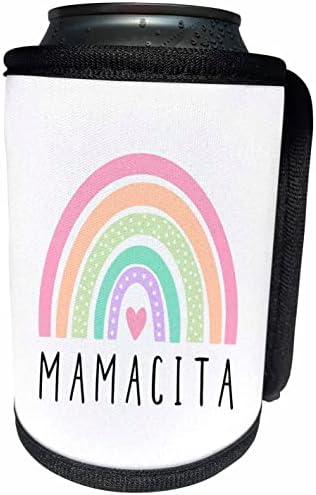 3drose mamacita בספרדית - Latina Colorpual Rainbow Latina חמוד. - יכול לעטוף בקבוקים קירור יותר