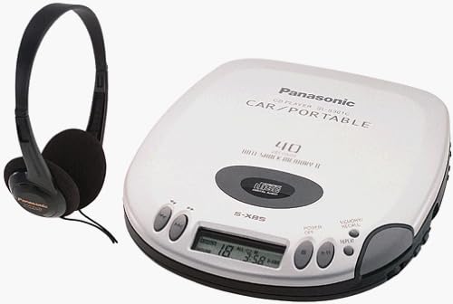 Panasonic SL-S361C CAR/נגן תקליטור נייד עם תצוגת LCD עם תאורה אחורית