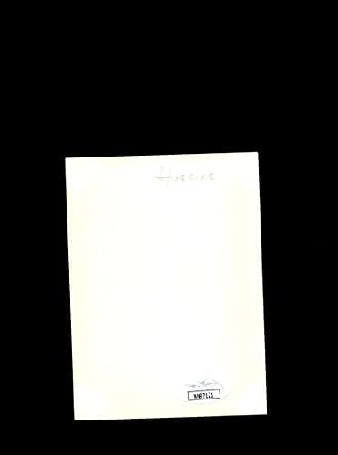 מייק פינקי היגינס JSA חתום וינטג '3x5 1950 לואיוויל קולונלים חתימה מקורית