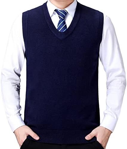 סוודר קרדיגן מגע רך של גברים בכושר רגיל סרוג העליון בגיל העמידה צווארון כפתורים מזדמנים סוודר מעיל