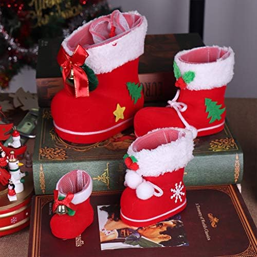 נעלי טוינדונה נעלי גנום אגרטל מגף 2 יחסי ממתקים חג המולד מגפי ממתקים ממתקים מגפי ממתקים תיק תיק סנטה מגפיים