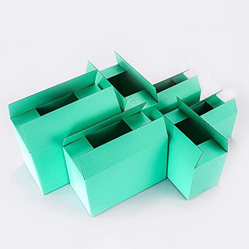 שוקלה 914 5 יחידות / 10 יחידות ירוק אריזת קופסא גלי נייר אחסון קטן קופסא תכשיטי תיבת מתנות