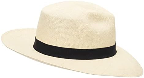 כובע פדורה קש של מונקו פנמה עם סיכת קסם גולף