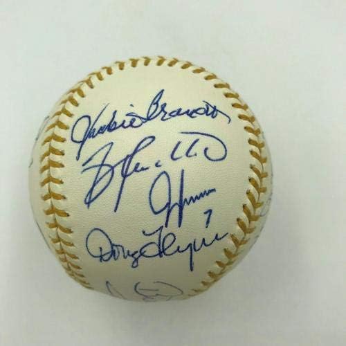 זוכי כפפות הזהב הנחמדות חתמו על בייסבול 19 סיגס גארי קרטר ביל מאזרוסקי-כפפות ליגת הבייסבול החתומות