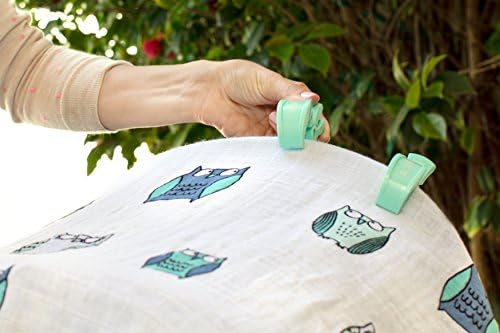 שמיכה לתינוקות שמיכה של מוסלין - שמיכות לתינוקות כותנה אורגנית יוניסקס - משולש שטוף לרכות - 48 x 50