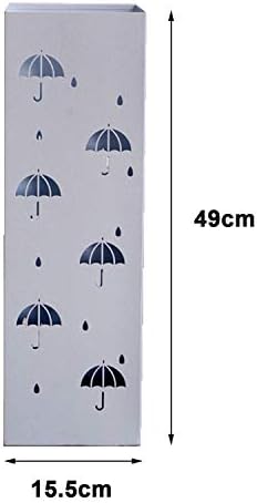 עמדות מטריית פאייפה, עמדת מתלה מטרייה חלולה מרובעת, מחזיק מטריית מתכת, למקלות הליכה מקלות כניסה