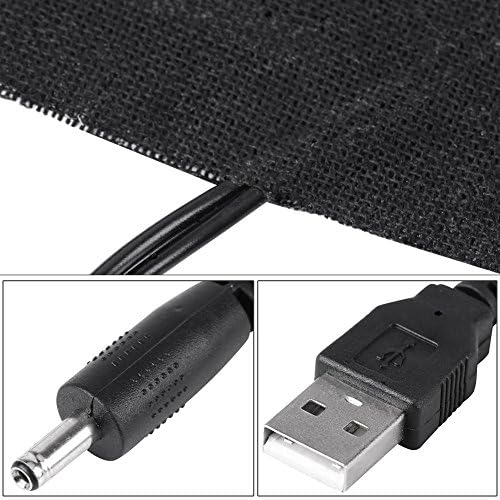 1 זוג 5V USB דוד מדרס בטיחות בטיחות אלמנט חשמלי סרטי חימום סרטי דוד לחימום לחורף בחורף
