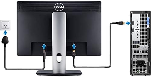 Dell Optiplex 5000 מחשב שולחני - אינטל Core I5 ​​12 Gen I5-12500 Hexa -Core 3 GHz - 8 GB RAM DDR4