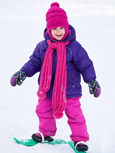 ילדים לעבות שלג כפפות יוניסקס עמיד למים סקי כפפה חורף חם כפפות עבור בני בנות פעוטות תינוק