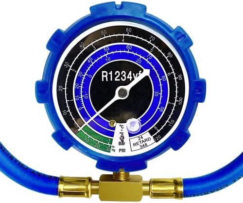 R1234YF ערכת צינור מטען קירור קירור R1234YF A/C טעינה מדד צינור עם LH R1234YF פירסינג יכול להקיש