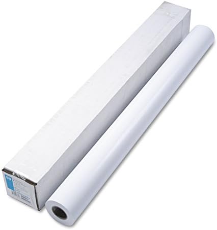 HP Q6581A DesignJet פורמט גדול נייר צילום מבריק יבש מיידי, 42 אינץ 'x 100 רגל, לבן