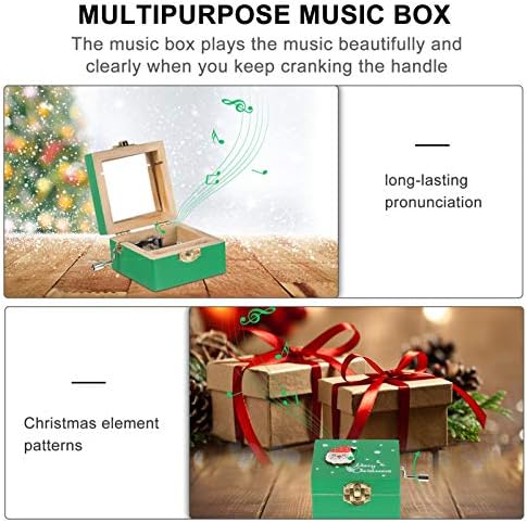 Kesyoo ילדים צעצועים מוסיקה תפאורה למוזיקה לחג המולד וינטג