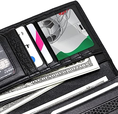 יעד כדורגל ואיטליה דגל אשראי בכרטיס בנק USB כונן פלאש זיכרון נייד כונן אחסון מפתח 64 גרם