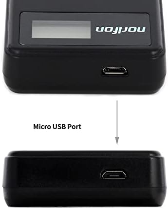 NB-12L LCD מטען USB עבור Canon Legria Mini X, Mini X, PowerShot G1X Mark II, PowerShot N100 מצלמה