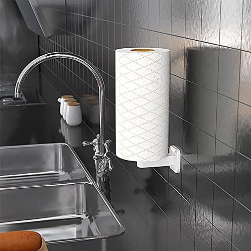 Rahyma Weiping - מחזיק נייר טואלט קיר קיר הרכבה על חדר אמבטיה מחזיק נייר נייר פלסטיק
