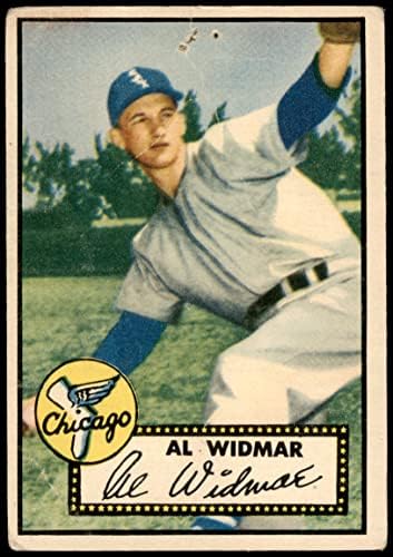 1952 Topps 133 CRM AL WIDMAR CHICAGO WHITE SOX GOOD WHITE SOX