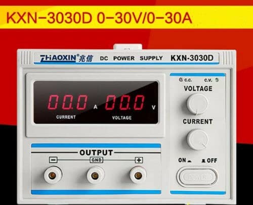 Kxn-3030d DC אספקת חשמל מיתוג 0-30V 0-30A משתנה דיוק מתכוונן
