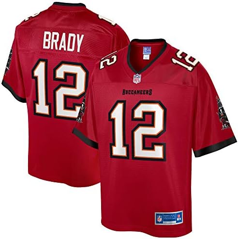 NFL Pro Line Tom Tom Brady Red Red Tampa Bay Buccaneer